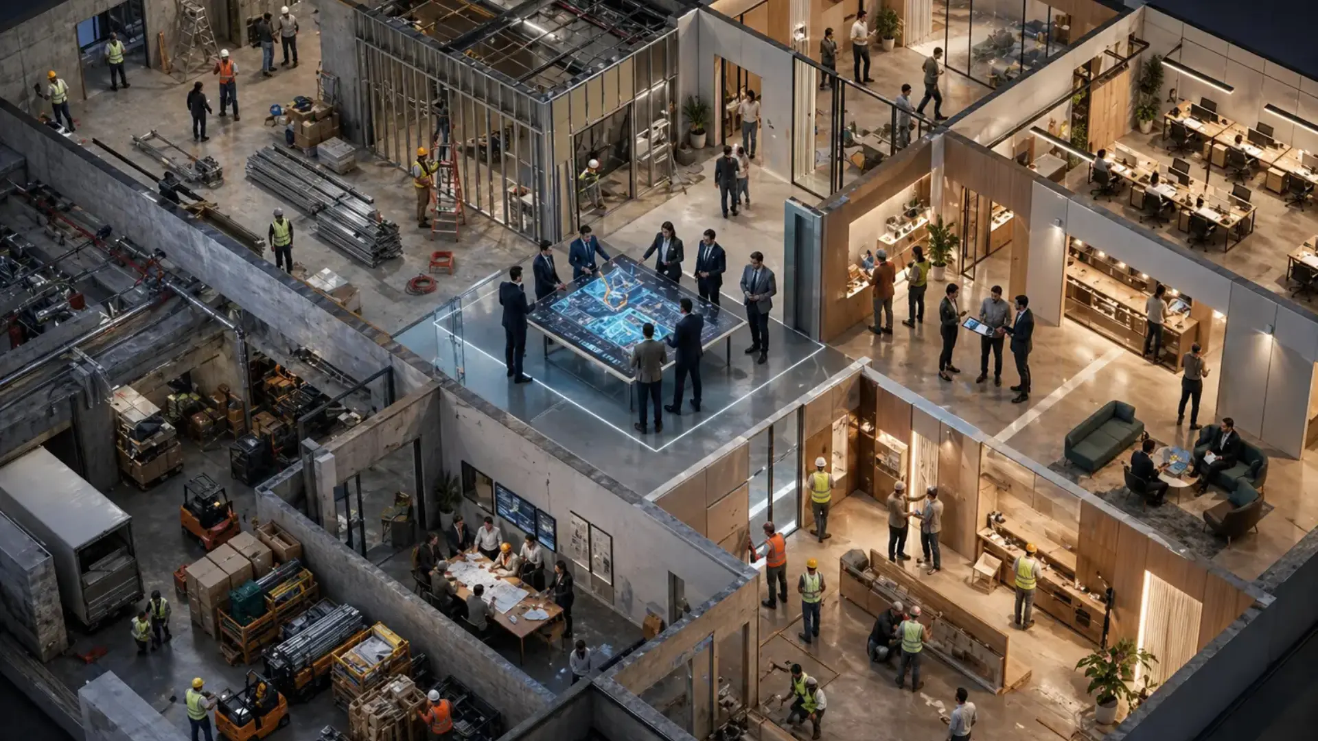 The Role of PMC in Successful largescale Interior Project